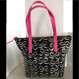 Kate Spade ♠️ Daycation Bon Shopper Bag Black pink